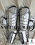SCA Combat Leg Armor, Plate Legs, cuisses with poleyns