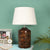 Antique Heavy Wooden Table Lamp Side (Bulb not Included)