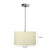 Hanging/ Pendant Drum Shade, 16 inches Dia / Silver Canopy