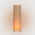 BTR CRAFTS  Cylinder Shape Corner Decorative Floor Lamp, Beige- Pack of 1 (Bulb Not Included)