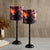BTR CRAFTS Spring Floral Metal Table Lamp Set of 2 (Bulb not Included)