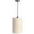 Hanging/ Pendant Cylinder Shade, Cream (6*10 Inches)