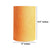 BTR CRAFTS Orange Texture Cylinder Lamp Shade, Cotton Fabric, (6" Inches)