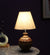 BTR CRAFTS Spotted Wooden Matki Table Lamp (Bulb not Included)