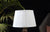 BTR CRAFTS Plated White Tapper Lamp Shade  12 Inches