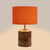 BTR CRAFTS Heavy Wooden Table Lamp (Bulb not Included)