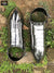 Medieval Knight Steel Armor Shoes Pair