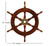 Marine Masterpiece Wooden Ship Wheel for Wall Decor & Home Decor