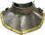 Banded Gorget SCA Reenactment Silver