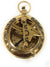 Brass Push Button Sundial Compass Nautical Gift