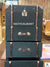 Wardrobe Trunk Faux Leather with Drawers Exclusive Furniture