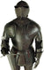 Antiqued Finish Black Knight Suit of Armor Full Size