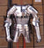 Cuirass Armor Breastplate Front & Back Silver