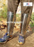 Medieval Pair of Leg Greaves Armor & Steel Arm Guards Set