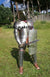 Medieval Wearable Lorica Armor Suit with Crusader Helmet
