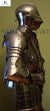 Closed Helmet Knight Suit Maximilian Plate Armor