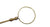 Brass Necklace Magnifier Lens with Chain