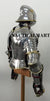 Medieval Reenactment Suit of Armor Breastplate with Helmet