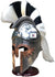 Greek Corinthian Helmet Spartan Helmet with Plume