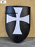 Hospitaller Medieval Shield - 16 Gauge Steel Battle Ready