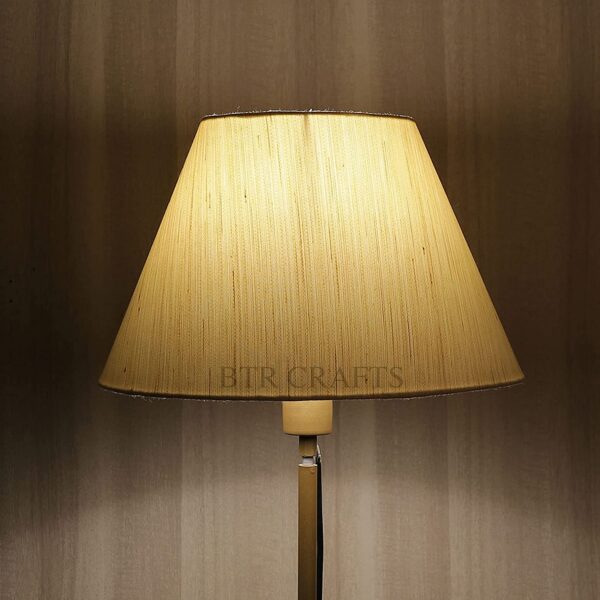 14 Inches Conical Lamp Shade, Suitable For Table and Floor Lamp(Cream Texture)