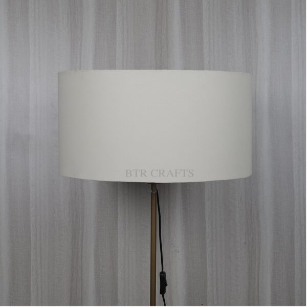 20 Inches Drum Lamp Shade, Suitable For Table and Floor Lamp(Cream) - Image 2
