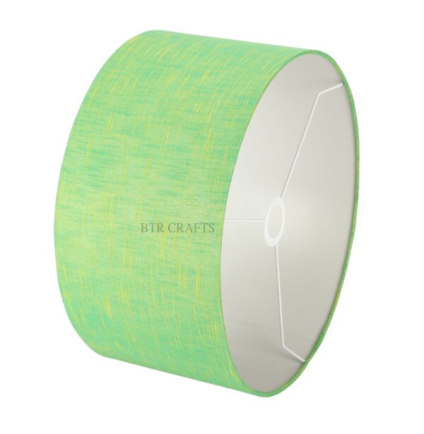 20 Inches Drum Lamp Shade, Suitable For Table and Floor Lamp(Green Texture) - Image 4