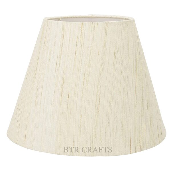 14 Inches Conical Lamp Shade, Suitable For Table and Floor Lamp(Cream Texture) - Image 4