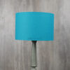 12 Inches Drum Lamp Shade, Suitable For Table and Floor Lamp(Teal) - Image 2