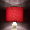 10 Inches Drum Lamp Shade, Suitable For Table and Floor Lamp(Red)