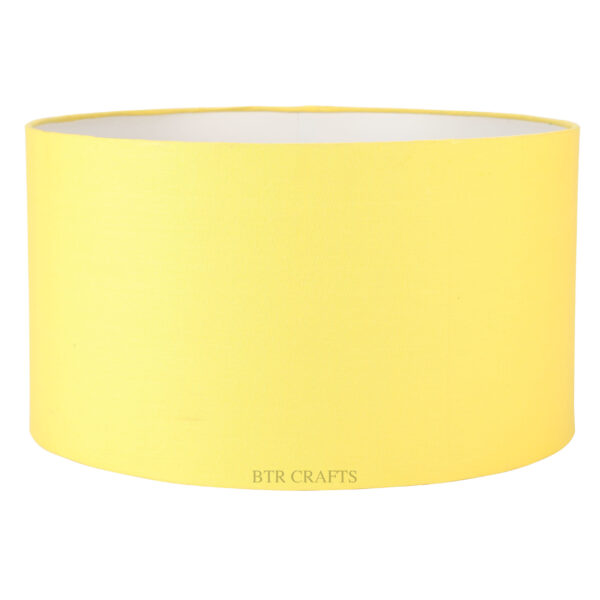 16 Inches Drum Lamp Shade, Suitable For Table and Floor Lamp(Dark Yellow) - Image 4