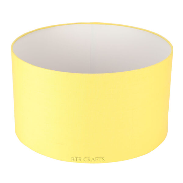16 Inches Drum Lamp Shade, Suitable For Table and Floor Lamp(Dark Yellow) - Image 5