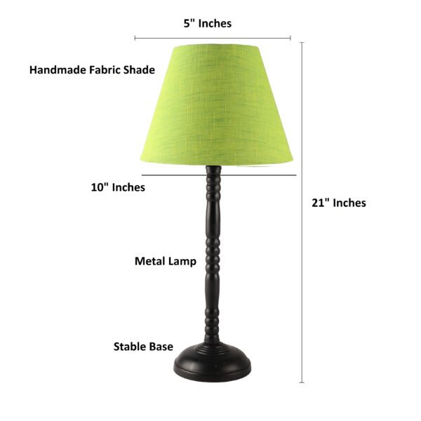 Metal Table Lamp Suitable For Bedroom Office And Living Room, Pack Of 1(Complete Set) - Image 3