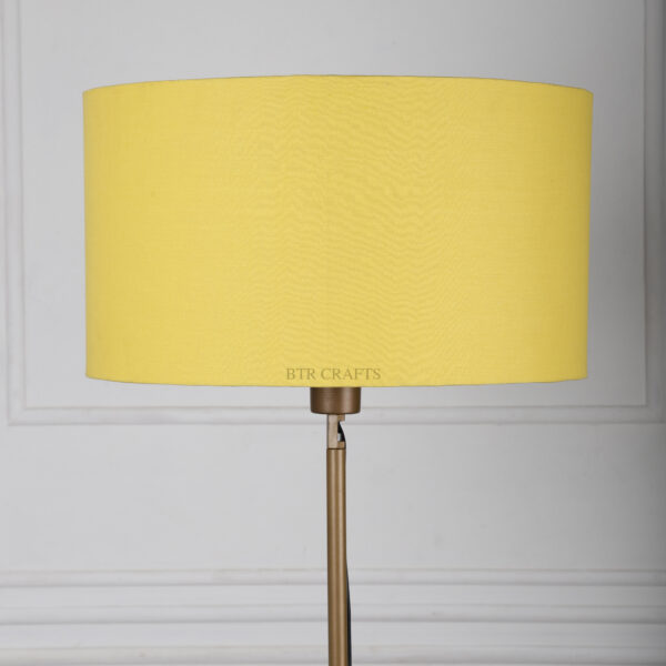 16 Inches Drum Lamp Shade, Suitable For Table and Floor Lamp(Dark Yellow) - Image 2