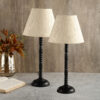 Metal Table Lamp Suitable For Bedroom Office And Living Room, Pack Of 2(Complete Set)