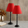 Metal Table Lamp Suitable For Bedroom Office And Living Room, Pack Of 2(Complete Set)