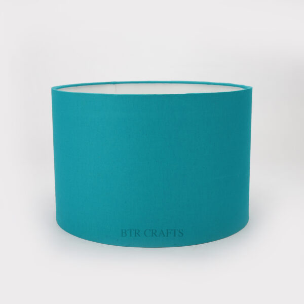 12 Inches Drum Lamp Shade, Suitable For Table and Floor Lamp(Teal) - Image 4