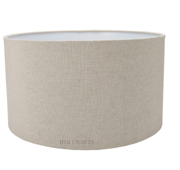 18 Inches Drum Lamp Shade, Suitable For Table and Floor Lamp(Beige) - Image 3