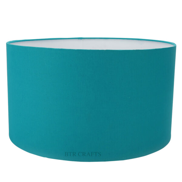 16 Inches Drum Lamp Shade, Suitable For Table and Floor Lamp(Teal) - Image 4