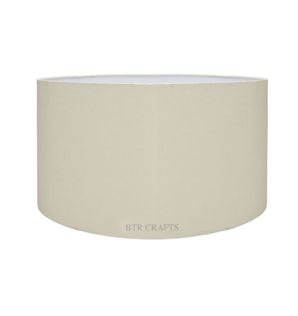 18 Inches Drum Lamp Shade, Suitable For Table and Floor Lamp(Cream) - Image 4