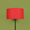 16 Inches Drum Lamp Shade, Suitable For Table and Floor Lamp(Red) - Image 2