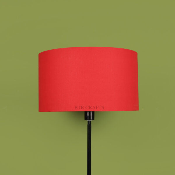 16 Inches Drum Lamp Shade, Suitable For Table and Floor Lamp(Red) - Image 2