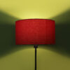 16 Inches Drum Lamp Shade, Suitable For Table and Floor Lamp(Red)