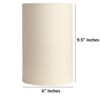 Cream Color Cylinder Lamp Shade Suitable For Table Lamp - Image 3