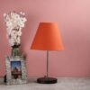 Silver Metal Table Lamp Suitable For Bedroom Office And Living Room, Pack Of 1(Complete Set) - Image 2