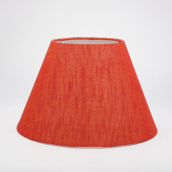 14 Inches Conical Lamp Shade, Suitable For Table and Floor Lamp(Red Texture) - Image 3