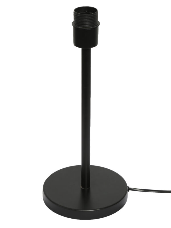 Black Metal Table Lamp Suitable For Bedroom Office And Living Room, Pack Of 1(Complete Set) - Image 5