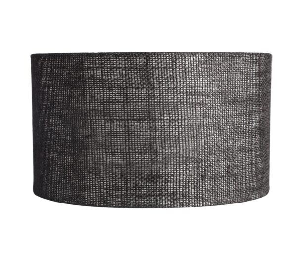 16 Inches Drum Lamp Shade, Suitable For Table and Floor Lamp(Black Jute) - Image 5