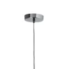 Silver Hanging Lamp Holder Ceiling Canopy, Metal & Chrome / Set Of 100 - Image 2