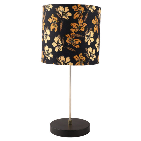 Silver Metal Table Lamp Suitable For Bedroom Office And Living Room, Pack Of 1(Complete Set) - Image 4